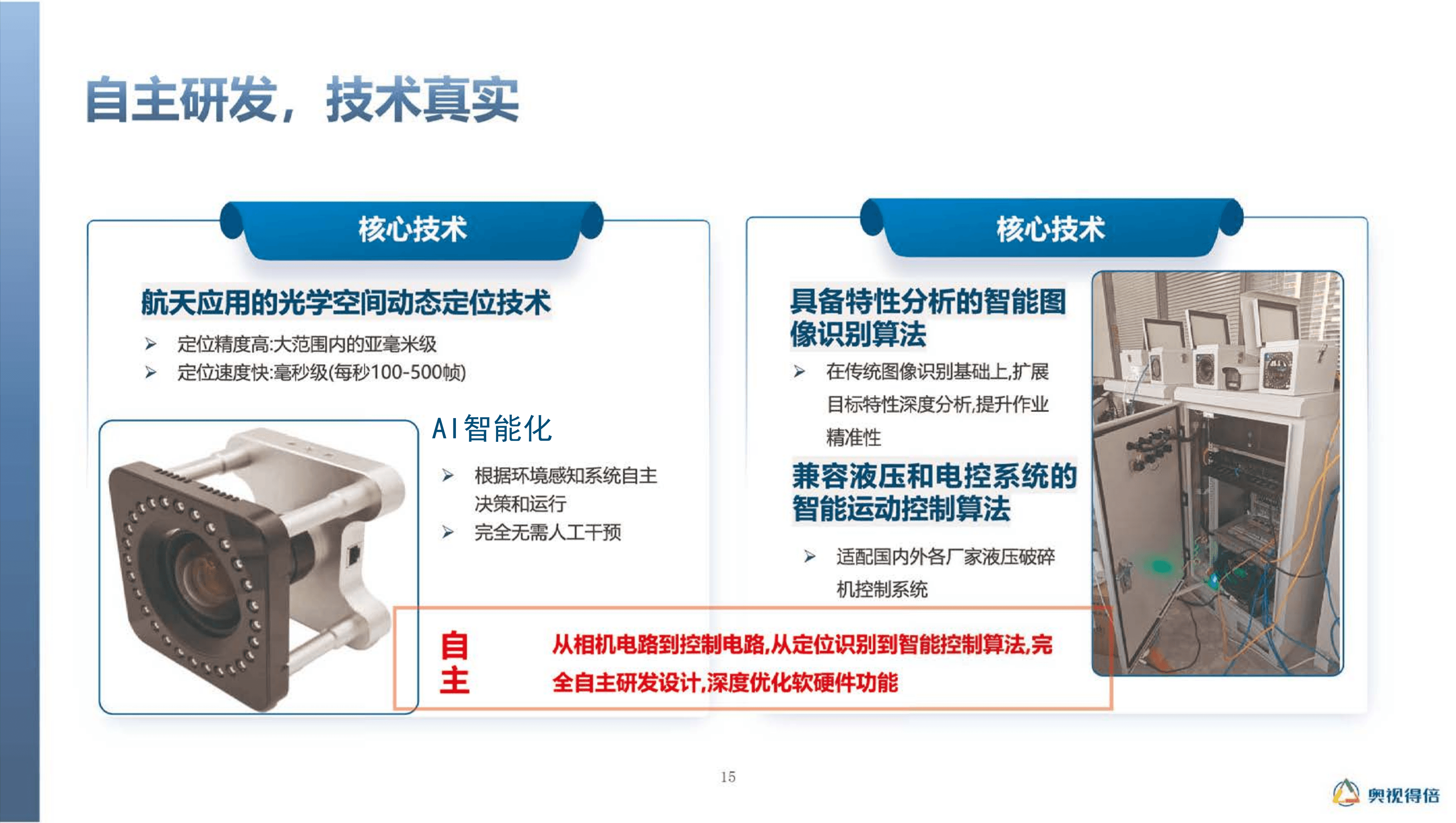 自主研发，技术真实